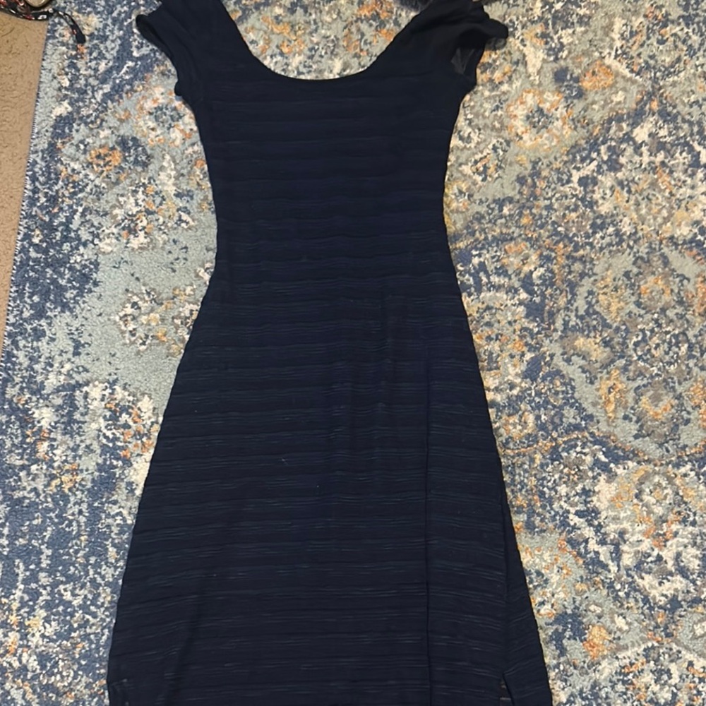 Lilly Pulitzer Elegant Navy Blue Women's Dress